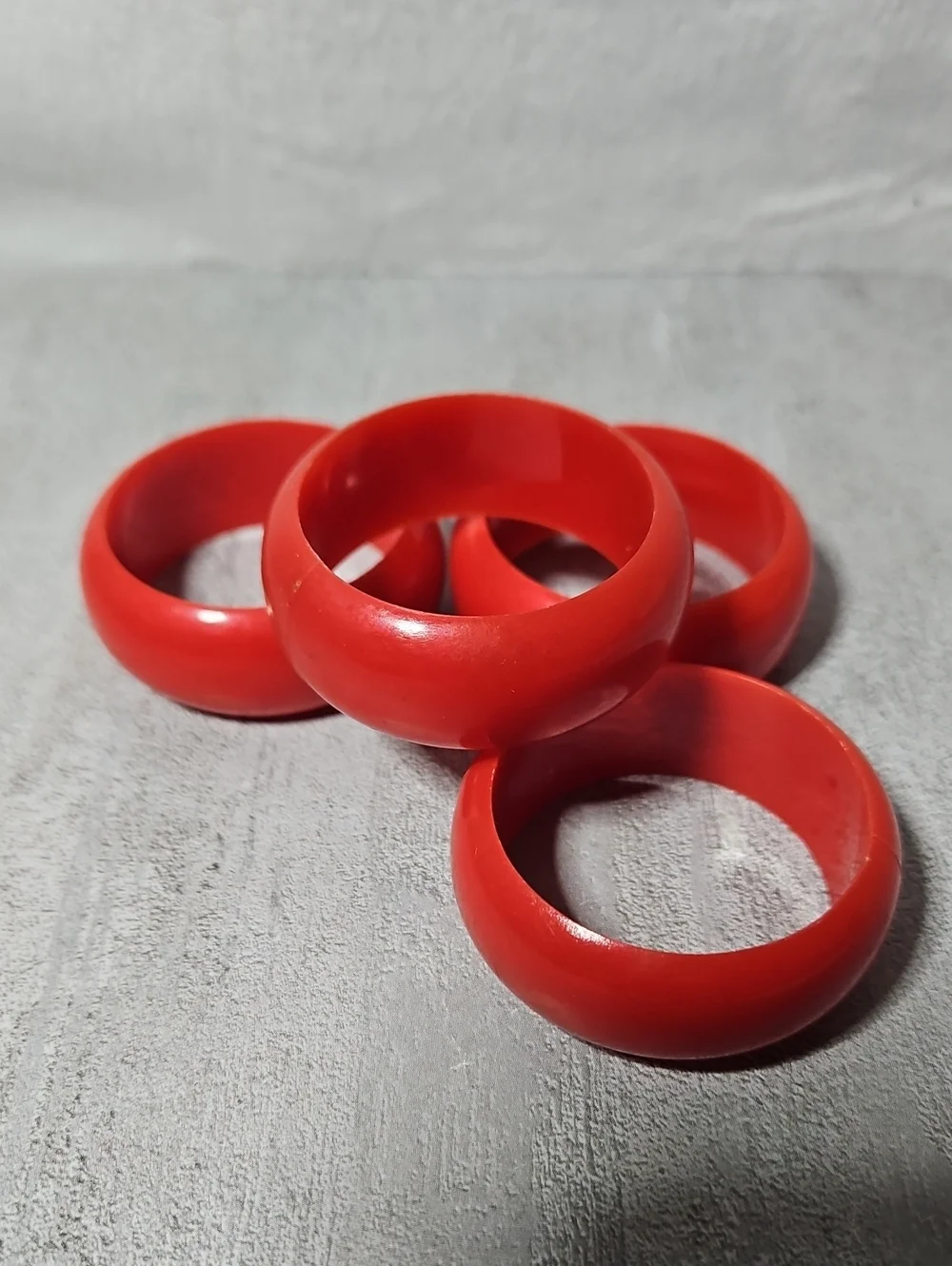 4 Vintage  Napkin Rings
